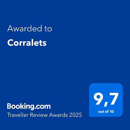 Corralets Villa Confrides Eksteriør billede
